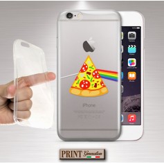 Cover - 'PIZZA FLOYD TRASPARENTE' pink floyd TRASPARENTE pizza arcobaleno SAMSUNG