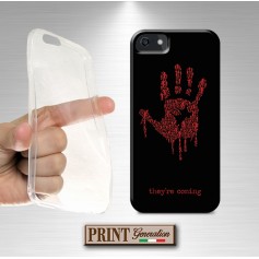 Cover - 'zombies ARE COMING solid' horror sangue the walking dead serie tv SAMSUNG