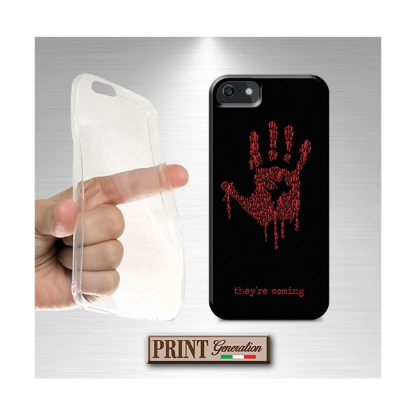 Cover - 'zombies ARE COMING solid' horror sangue the walking dead serie tv HUAWEI