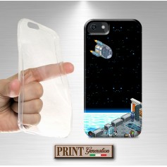 Cover - 'SCIFI PIXELS' SPAZIO 8BIT SCI-FI colori FANTASIA galassia HUAWEI