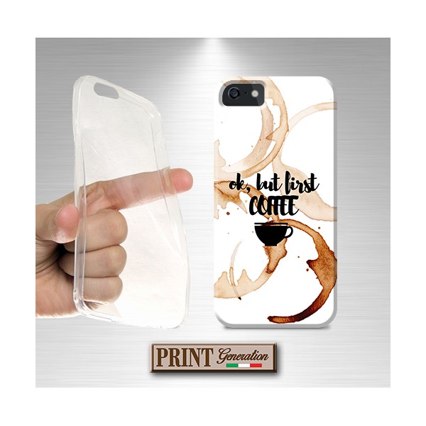 Cover - 'OK, but first coffee' caffe frasi macchie carino divertente minimalista HUAWEI