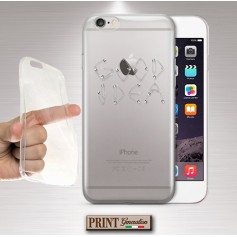 Cover - 'good idea trasp' Spilla di sicurezza TRASPARENTE idea frasi minimalista carino IPHONE