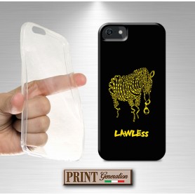 Cover - 'ZEBRA crime SOLID' animali giungla dark SAMSUNG