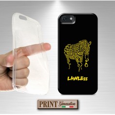 Cover - 'ZEBRA crime SOLID' animali giungla dark SAMSUNG