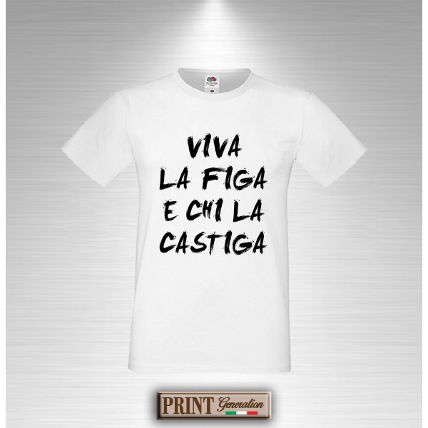 T-Shirt STICAZZI è una filosofia di vita Maglietta Uomo Scritta Frase  Divertente