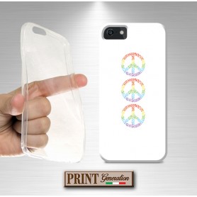 Cover - 'peace elements rainbow solid' pace simboli musica arcobaleno colori carino SAMSUNG