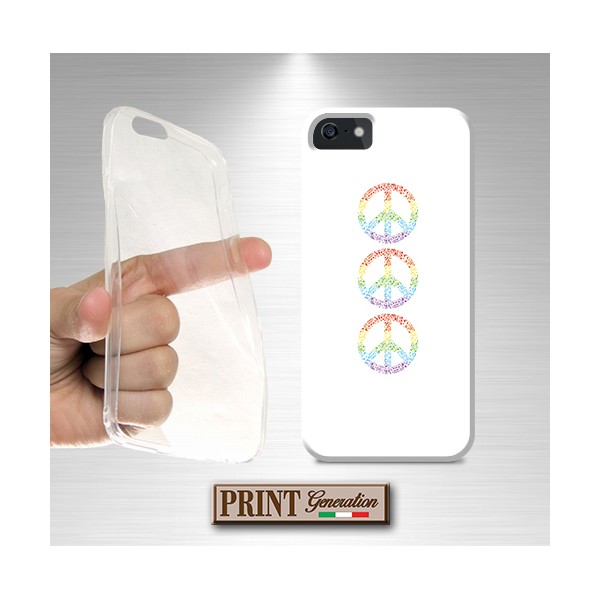 Cover - 'peace elements rainbow solid' pace simboli musica arcobaleno colori carino SAMSUNG