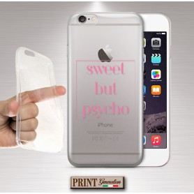 Cover - 'sweet but psycho' TRASPARENTE frasi carino donna delicato SAMSUNG