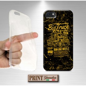 Cover -'ts big truck 2' CAMION ROAD EFFETTO POSTER GIALLO IPHONE