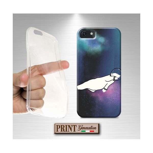 Cover - 'SPAZIO orso polare' carino GALASSIA astronauta ASUS ZENFONE