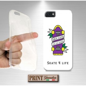 Cover - 'SKATE LIFE ride fast or go home' SPORTS TATTOO TRADITIONAL STYLE SKATEBOARD tatuaggi SAMSUNG