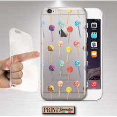 Cover - 'LOLLIES' leccalecca carino TRASPARENTE dolci caramelle ASUS ZENFONE