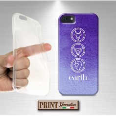 Cover - 'ZODIAC earth signs' segni zodiacali elemento terra effetto acquerello IPHONE