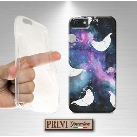 Cover - 'SPACE seal' galassia foca carino spazio colorito SAMSUNG