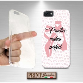 Cover - 'PRACTICE MAKES PERFECT' ballerina ballet danza frasi carino WIKO