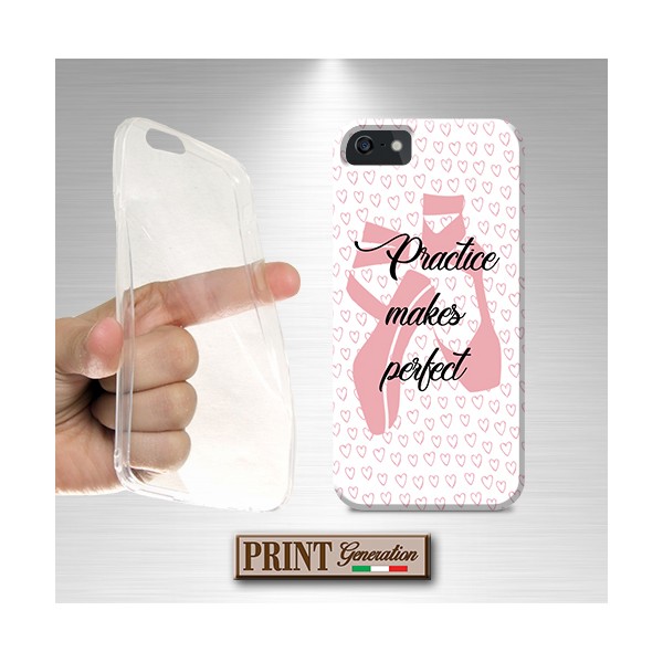 Cover - 'PRACTICE MAKES PERFECT' ballerina ballet danza frasi carino WIKO