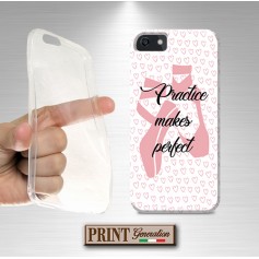 Cover - 'PRACTICE MAKES PERFECT' ballerina ballet danza frasi carino WIKO