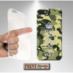 Cover Personalizzata - KEEP CALM CAMOUFLAGE - Oppo