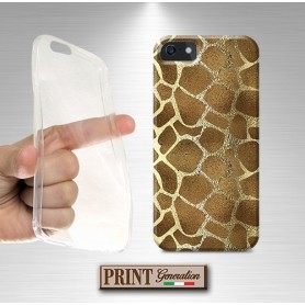 Cover stampata Pitone oro effetto glitter Oppo