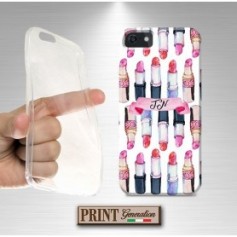 Cover - 'ROSETTO iniziali' personalizzato rosetto trucco carino iniziali donna Oppo