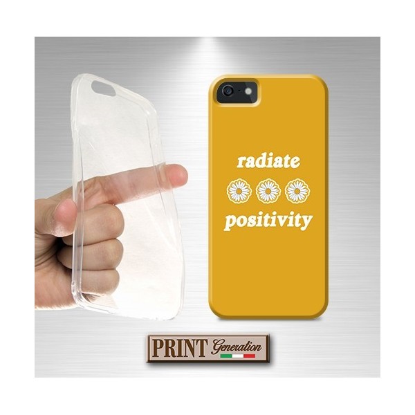 Cover - 'DAISIES POSITIVITY solid' carino giallo margherite fiori delicato VIVO