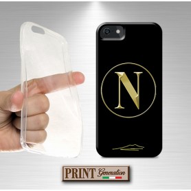 Cover - Tifoso città NAPOLI GOLD silicone morbido Samsung