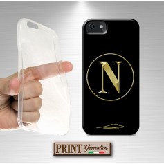 Cover - Tifoso città NAPOLI GOLD silicone morbido Samsung