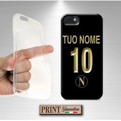 Cover - Tifoso città NAPOLI PERSONALIZZATO NOME NUMERO silicone morbido Samsung